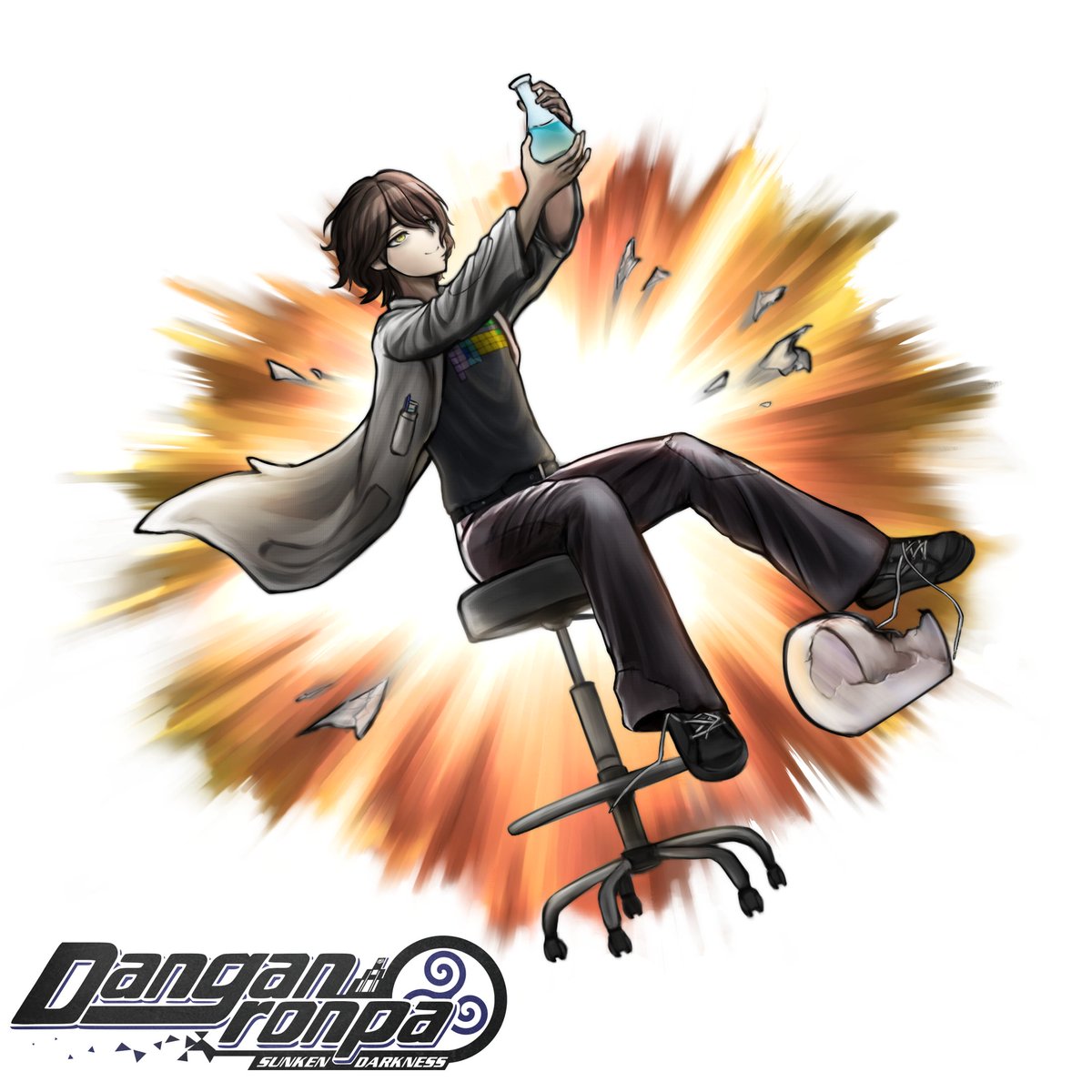 SunkenDarkness's tweet photo. Please, don't worry. The experiment is completely safe.

#drsd #fangantwt #fanganronpa https://t.co/Ri1JSakfJx