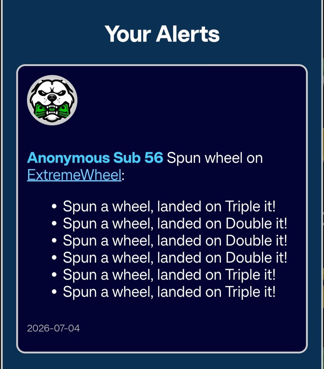 XMEnsfwacc's tweet photo. Talk about a case of bad luck 🤭

Cmon, puppy. Make your next spin. Your wallet suuuurely wont regret it <3 https://t.co/coeaQY6evn