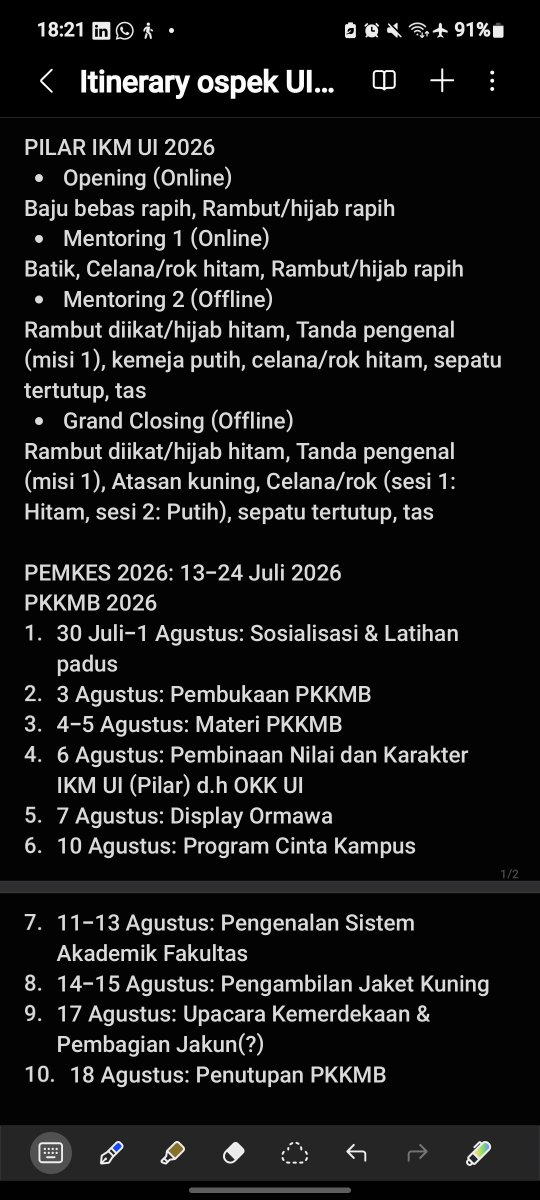kala²⁶ IKUT PILAR IKM tweet media