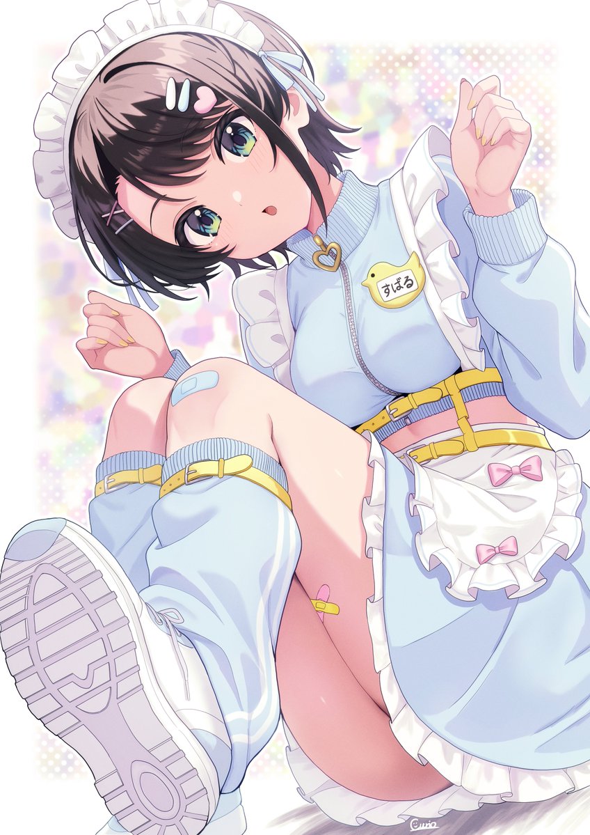 Curio_illust's tweet photo. スバルドダック無し差分 https://t.co/EeWuS9zLUg
