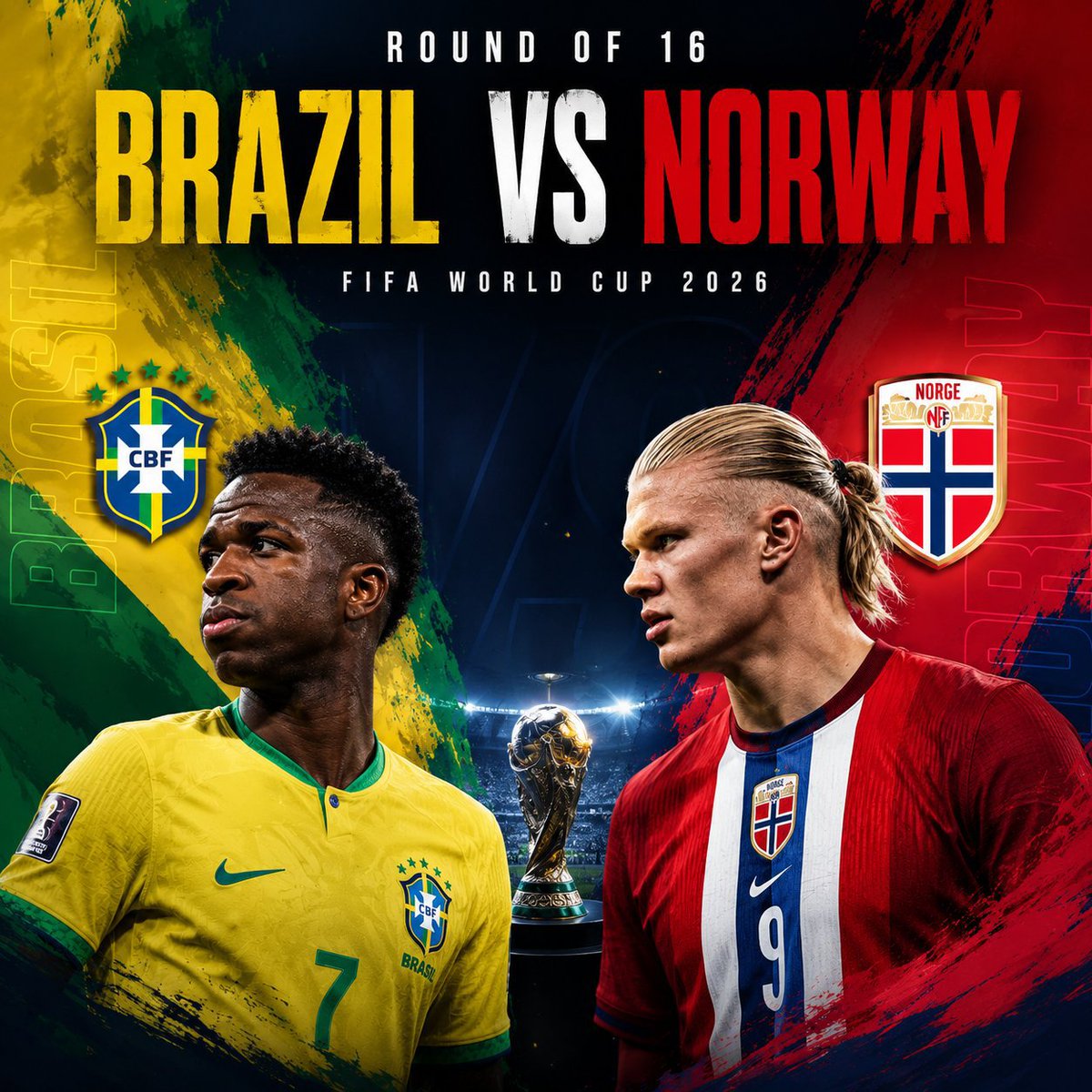 Simply_Maxy90's tweet photo. Vini jnr or Erling Haaland goal aside, what would definitely happen in this Round of 16 match fixture? https://t.co/f3Ps1J3Tbz