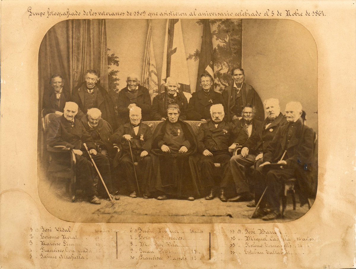 jaumeclotet's tweet photo. Els EUA celebren els seu 250 aniversari. Alguns d’aquests catalans, veterans de la Guerra del Francès (1808-1814) i del setge de Girona de 1809, potser ja havien nascut el 1776. A mi això em sembla increïble. https://t.co/WHDZNJ5VFA
