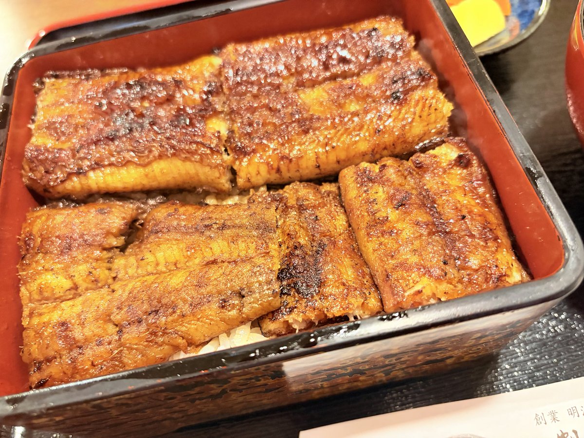 AnelaAkari's tweet photo. 鰻〜🙌
ご馳走さまでした！ https://t.co/bGendXh9Y7