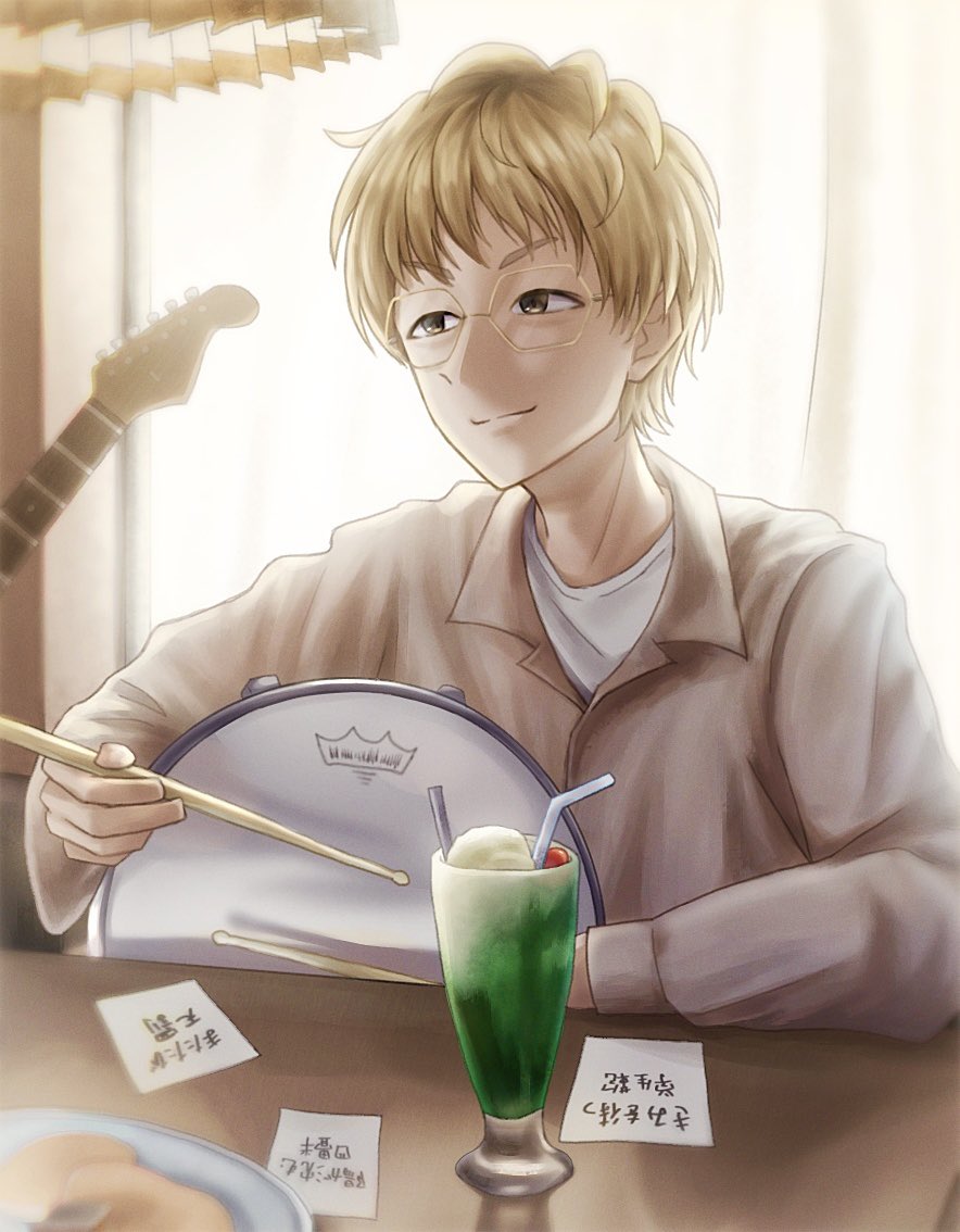 sumeshi_sukida's tweet photo. 過去絵のｸﾘｰﾑｿｰﾀﾞ原さん🍨 https://t.co/GSlCqSZOfr