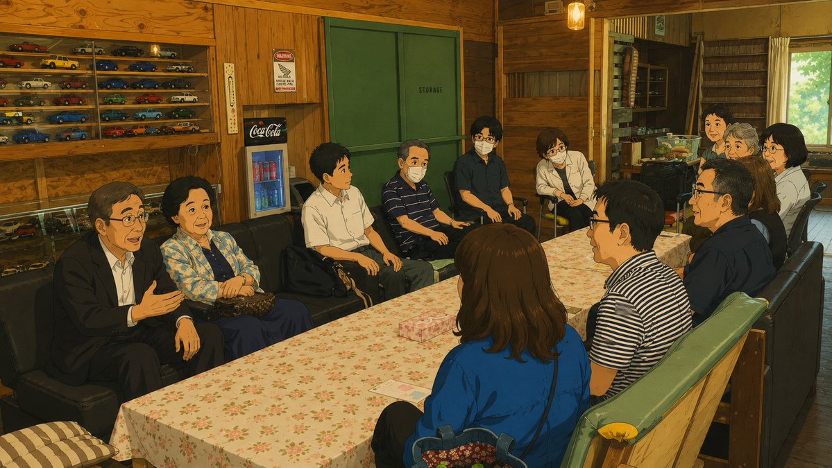 chizu2100's tweet photo. リノベした元お茶工場で、3チーム17人が集まり地域集会を行いました。

11条奉献式、堀会長の話、証、教会長の説教と、心が満たされる一日。そして午後はみんなでBBQ🍖
今回は、長年本部で歩まれてきた先生が解散後に地元へ戻られたことを機にお招きしました。

久しぶりの再会で深い話が聞けました。 https://t.co/7aAoafMEhv
