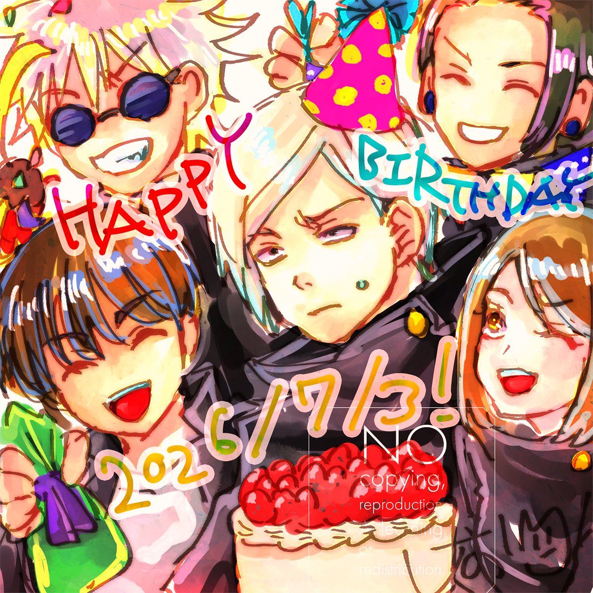 lover_rabbit's tweet photo. ナナミーン！！！遅くなってごめんね？！w

ナナミンと灰原初めて描いたな…ww
あと、灰原ってKOFの京に似てるな…って思って描いた😂 https://t.co/wojHWUY9G4