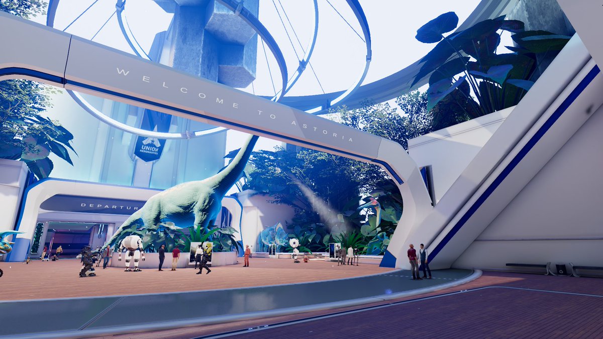 HouseResVrc's tweet photo. This week we visited the new and exciting world “Lost Worlds-  Journey Erios”.

what an immersive experience it was and we can’t wait to explore more when part 2 releases.

Here is a few pics in there
 #VRChatDestiny #DestinyVRChat #VR #VRCHAT #vrchatcommunity 
#JourneytoErios https://t.co/TWv63VZ2Vs