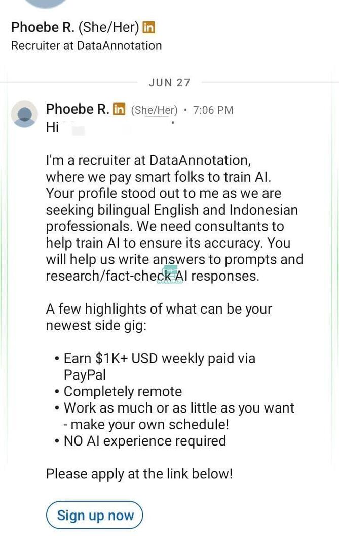 worksfess's tweet photo. work! Mau tanya manteman, kalau dapet email begini tuh scam / beneran dari perusahaan tersebut ya?. cara kita bedain scam / real nya gimana ya :"). thank youuu https://t.co/NNFqLhx7Aq