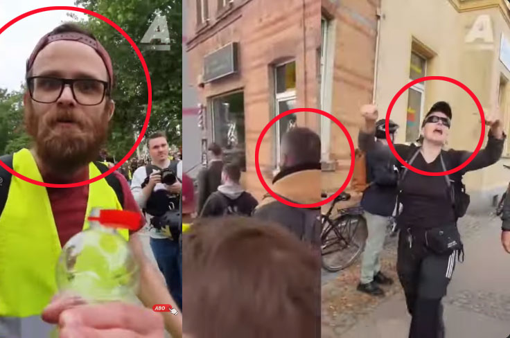DerDominikCH's tweet photo. @zeitonline «Ohne grössere Zwischenfälle». Ihr linksradikalen Propagandisten mit euren Lügen seid so durch. Wir wünschen den von dem Antifa Mob #Nazifa gehetzten und verprügelten Reportern von Apollo News #ApolloNews Gute Genesung! #Erfurt Hinweise zu den Tätern bitte an die Polizei Erfurt. https://t.co/mjwQl7W7jP