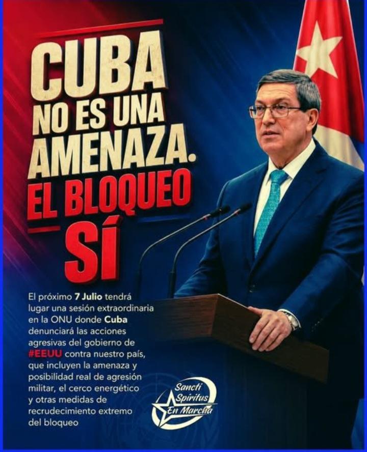 DmsPinar's tweet photo. Este martes 7 de julio el mundo contra el Bloqueo injusto que nos tienen impuesto durante tantos años
#TumbaElBloqueo
#MiMoncadaEsLaPatria
#CubaEstaFirme https://t.co/J6bOvu57EK