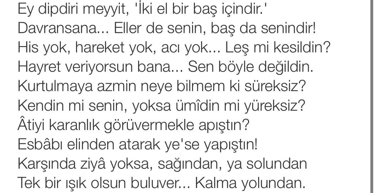 Daylnue's tweet photo. @sivriikalemler Mehmet Akif’in ayağa kaldırma ve ayakta tutma gücü yeter ✨

Rahmetle 🙏🏼 https://t.co/iqf4mK8tKX