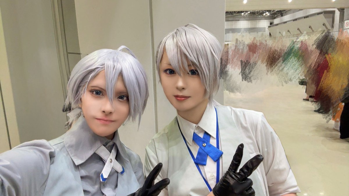 MeuMeu_mental's tweet photo. 今日は星願でかんなさんのスペースの近侍(お手伝い)をしておりました～！
会ってくれた方々ありがとうございました🫶
お写真ソロなかったのでみおやちょぎとのツーショ📸
皆様暑い中お疲れ様でしたー！ https://t.co/j7cpwzfEjV