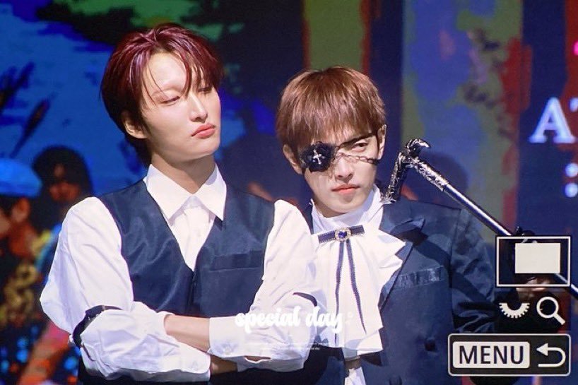 joongtism's tweet photo. oh i know seonghwa does NOT play about him https://t.co/jLvs0By0iE