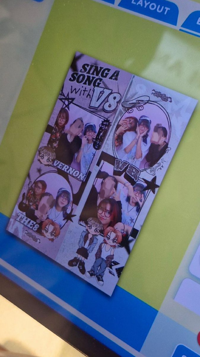howoorainalert's tweet photo. ceritanya ikut ngeramein #V8InTheHouse ✨✨✨

tysm @chwehw and @haoijo for the photo frame!! https://t.co/ZzD3IO2knr