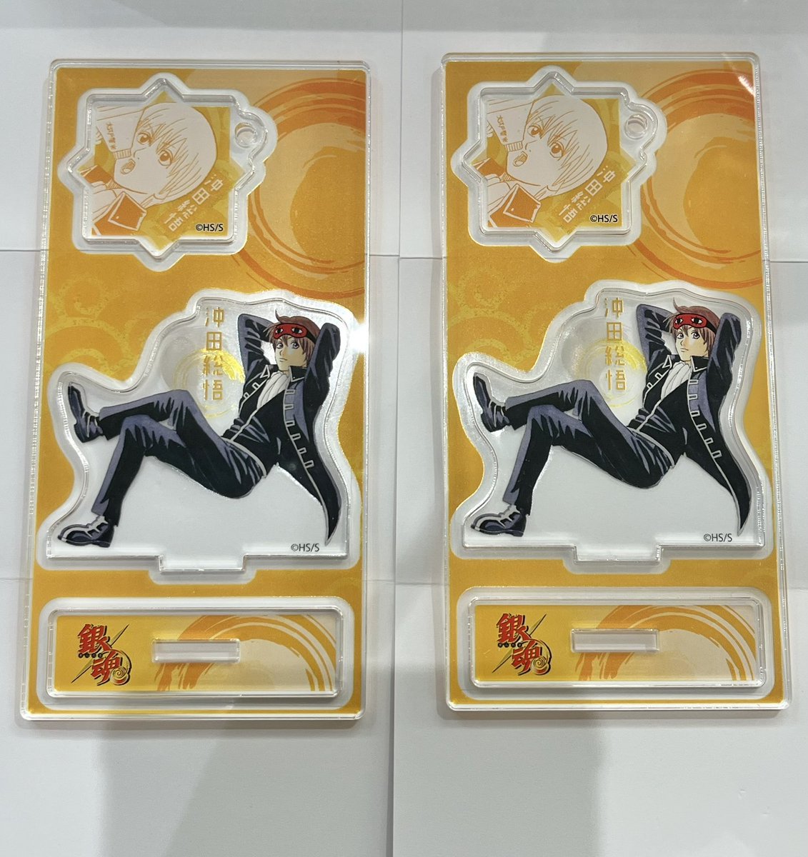 n7_n_yn's tweet photo. 銀魂 交換 アクリルフィギュア＆チャームコレクション 

【譲】沖田

【求】高杉＞銀時

出先の為IDなしで失礼いたします。
郵送のみ📮
ご気軽にお声がけください！ https://t.co/ImoFKBCwwj