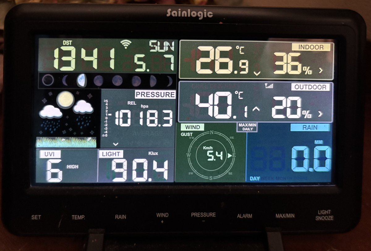 MeteoMarchena's tweet photo. Ya pasamos los 40° a estas horas. https://t.co/v1CLbhkZXO