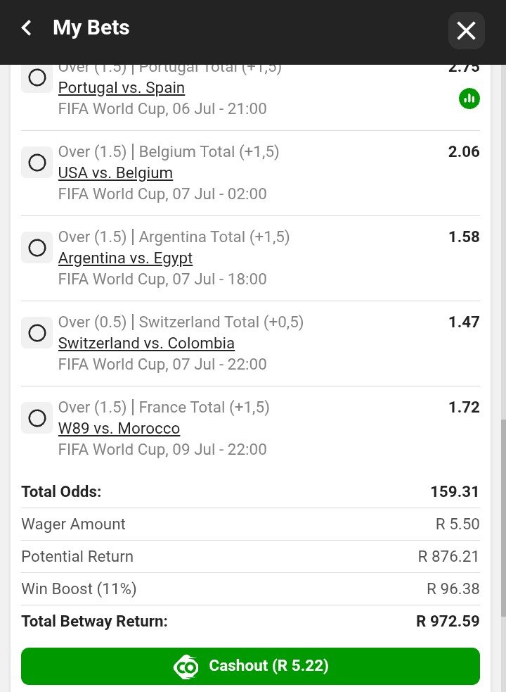 Green_beanz1's tweet photo. Over 1.5

I just placed a bet with Betway. Tap here to copy my bet or search for this booking code in the Multi Bet betslip BW6114FCF5 https://t.co/VD2kZUgBDi
