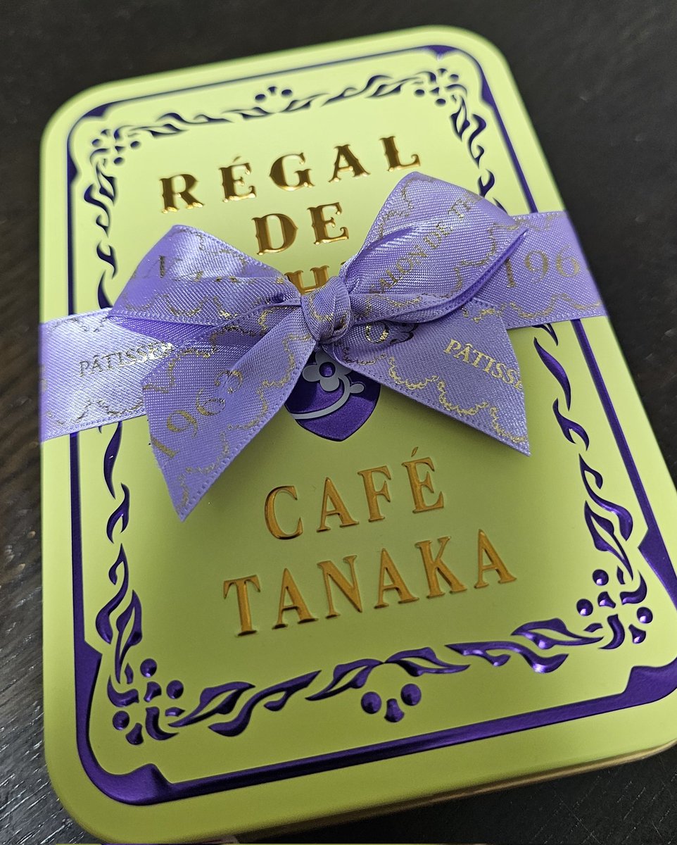 ue_kyon's tweet photo. 素敵なお菓子をいただきました。
感激です❣️
#CAFÉTANAKA https://t.co/P21yAFYLUk