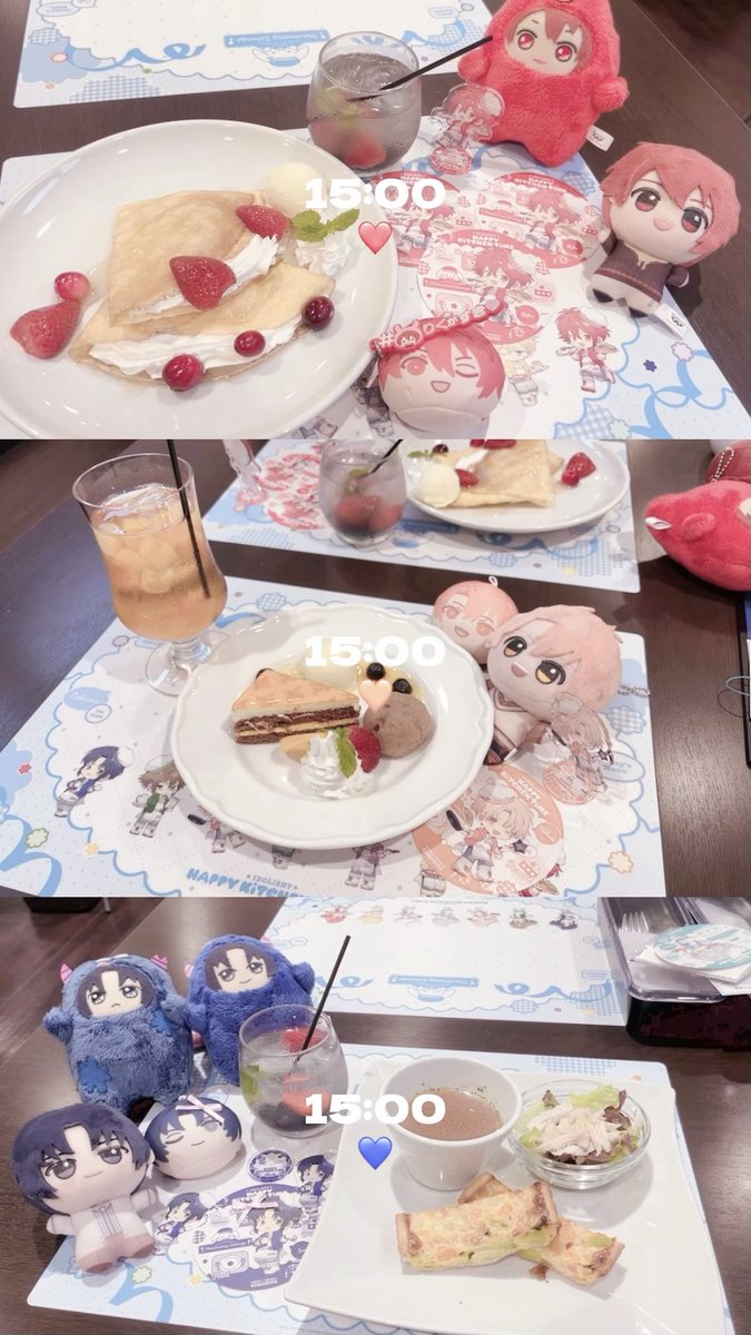 Ioskyd's tweet photo. アニカフェ行ってきたᐡ ᴗ̤  ̫ ɞ̴̶̷ ᐡ
セットログ可愛すぎたから共有࣪ 𑊢♡ https://t.co/A4NNatbWL5