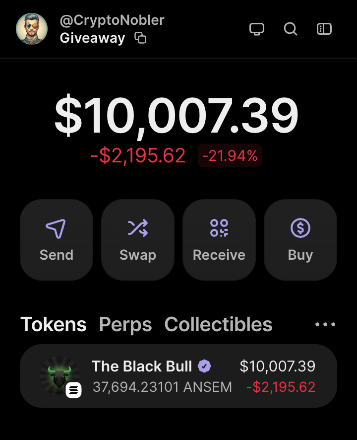 CryptoNobler's tweet photo. Giving away $10,000 in $ANSEM to a random person!

Me and a few whales from the call group decided to give away a small bag today.

How to Join?
- Like &amp; RT
- Follow @0xLofty &amp; @0xChiefy 
- Drop your Solana wallet below

Must be following. https://t.co/skIsVuFWb3