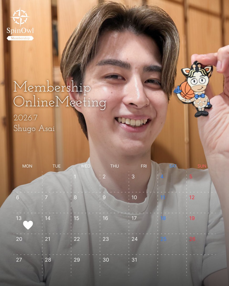 InfoSpinowl's tweet photo. #浅井修伍選手 公式ファンコミュニティ
オンラインミーティング開催のお知らせ📢

📅7月13日 21:00〜 
📍Zoom

https://t.co/IC5HoEfs5Y
👆#7spot 入会受付中👆

@a_shugo777
https://t.co/KBuP1crgiH https://t.co/phEUpj3j4F
