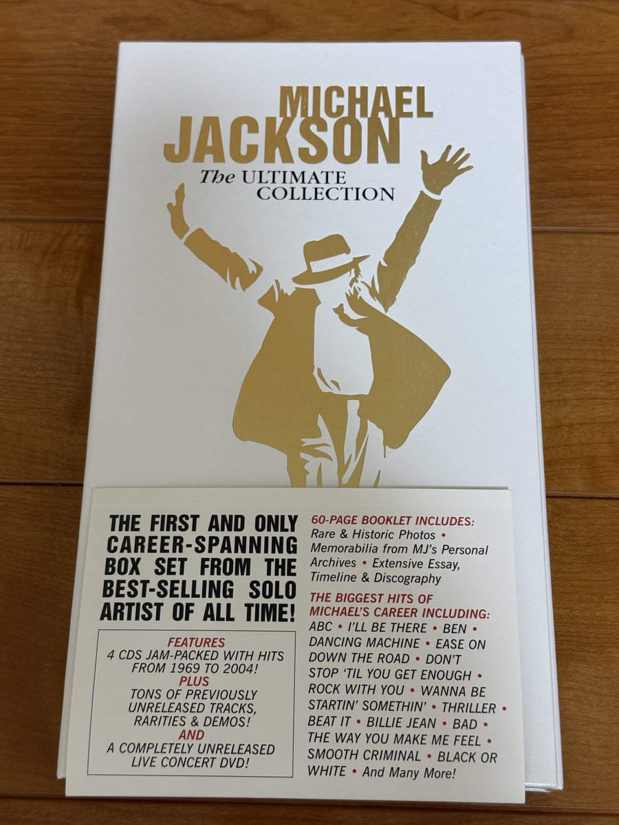 forrokun's tweet photo. 以前タワーで買ったマイケルの輸入盤The ULTIMATE COLLECTIONはDVDのリージョンが1なので見られないからコレ買えば内容は同じなのかな？ https://t.co/Hpj88Yk4ee