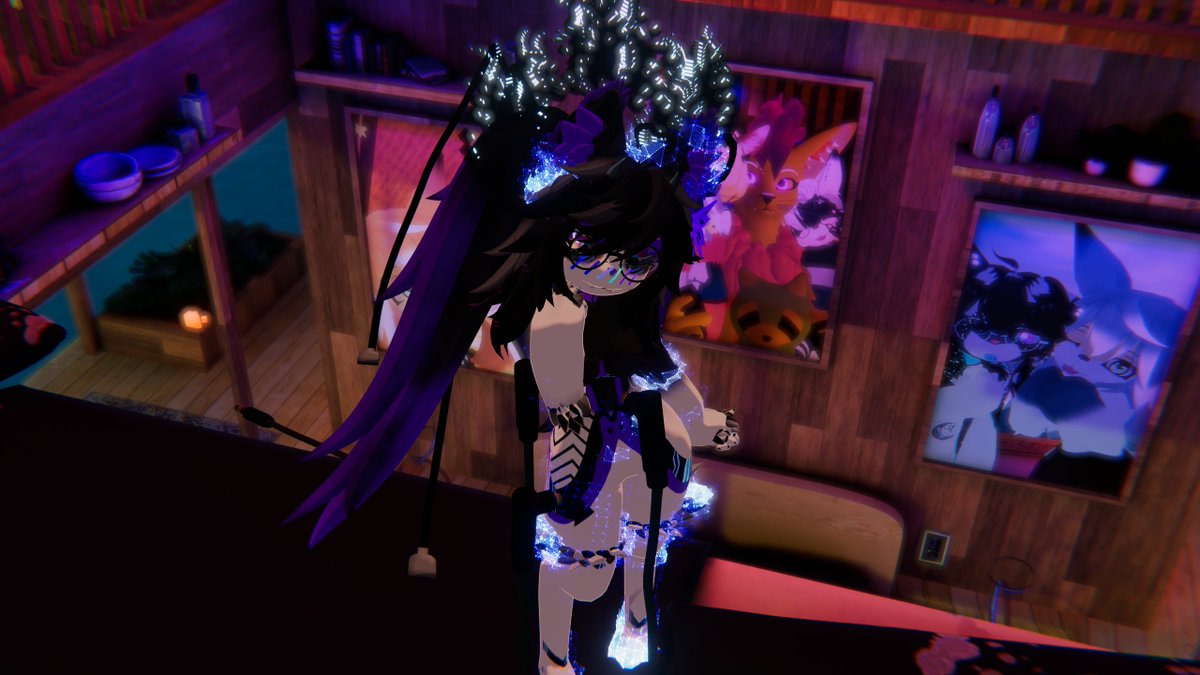 Alarak_VR's tweet photo. *psst* Pritivid is publicaly avaliable in my world from @EchoNineVR 's avatar jam, check them out! 💜🤍🖤 https://t.co/iC7HPBuprf