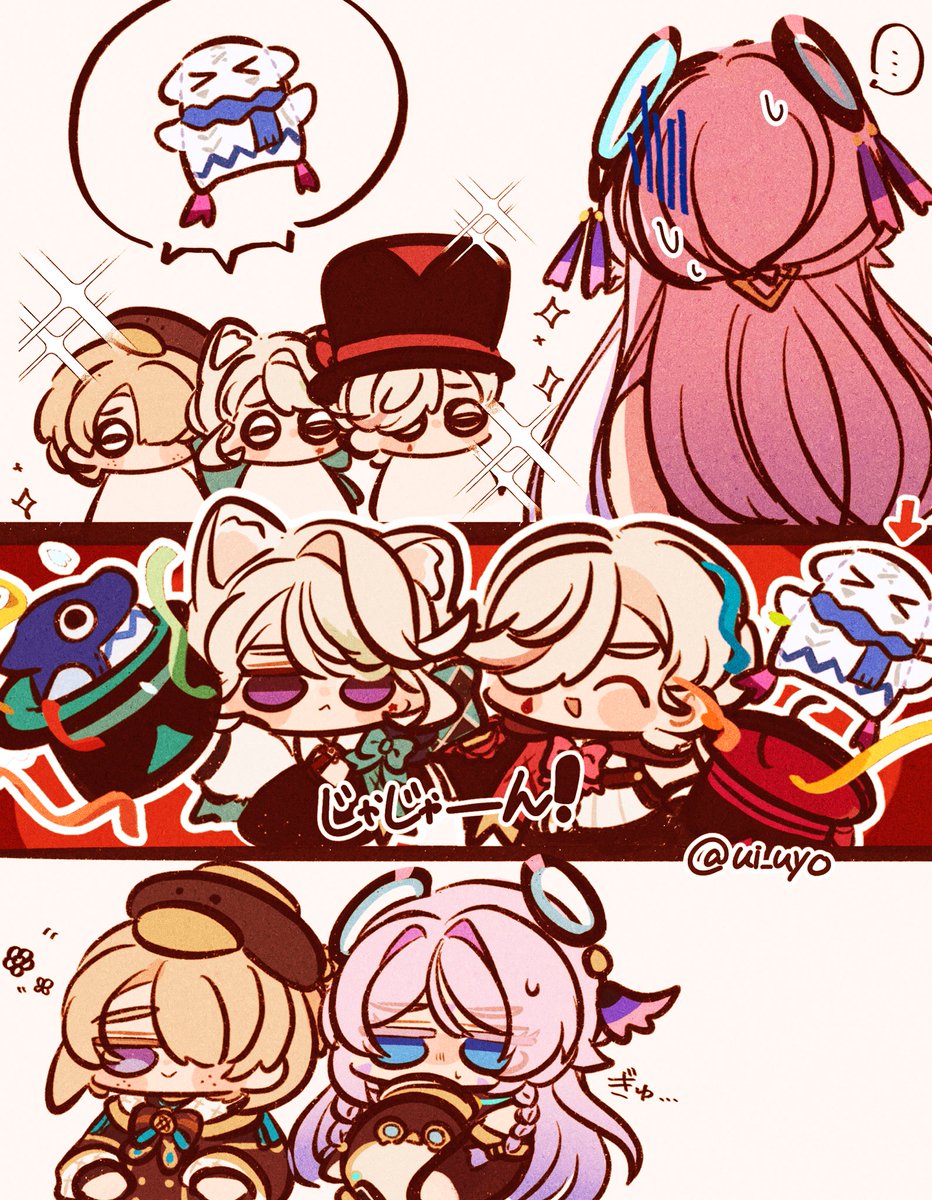 ui_uyo's tweet photo. 黒曜石の老婆と🎩🐈‍⬛🐧 https://t.co/r0BVSn5f1K