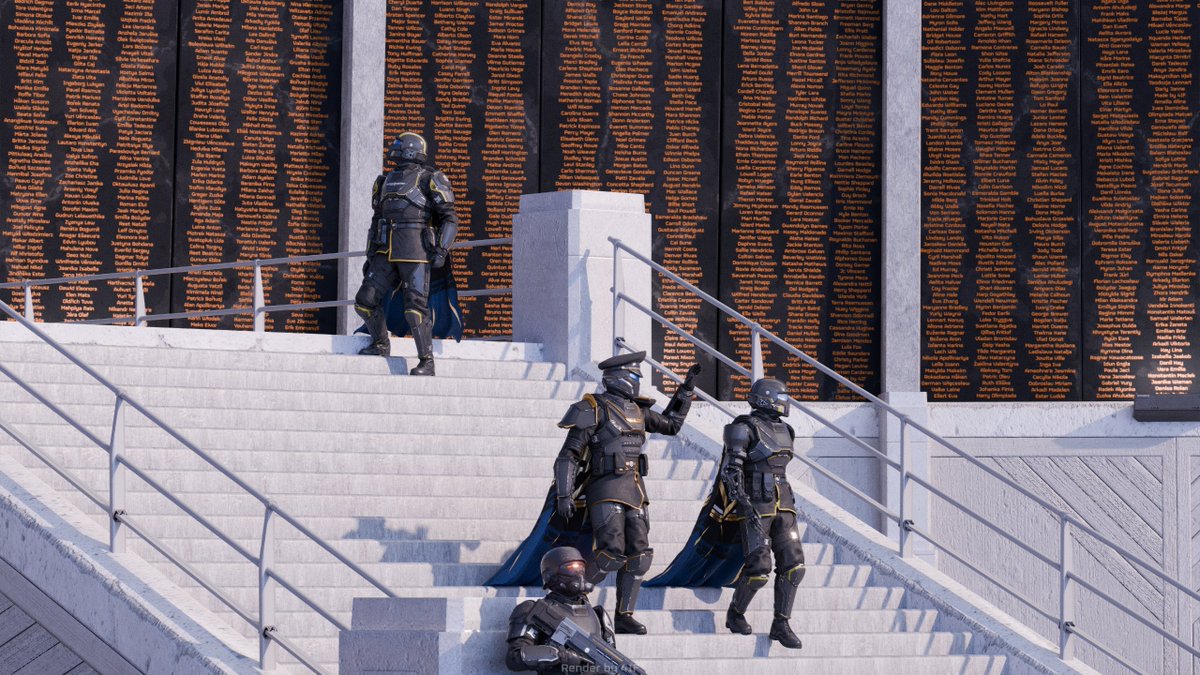 LessThanArtist's tweet photo. Nothing is forgotten

#Helldviers2 #Helldivers2Art #blender https://t.co/z4wXTv0U9P