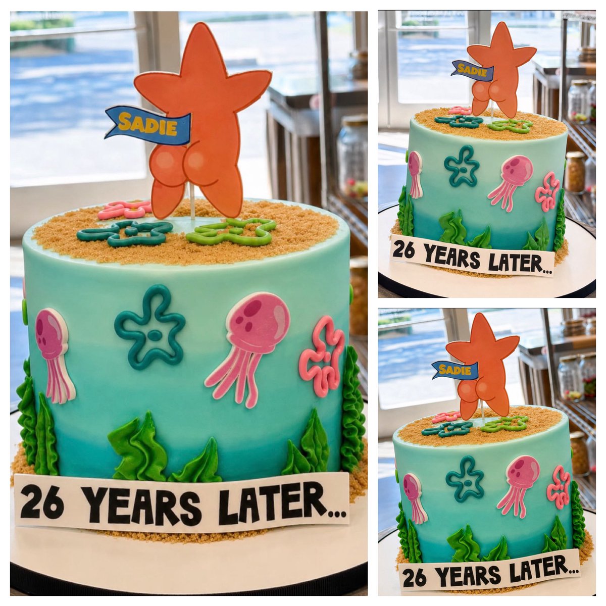 LJCakeStudios's tweet photo. Happy Birthday Sadie!! 🐠☀️⛱️ https://t.co/0yvXa1F0eR