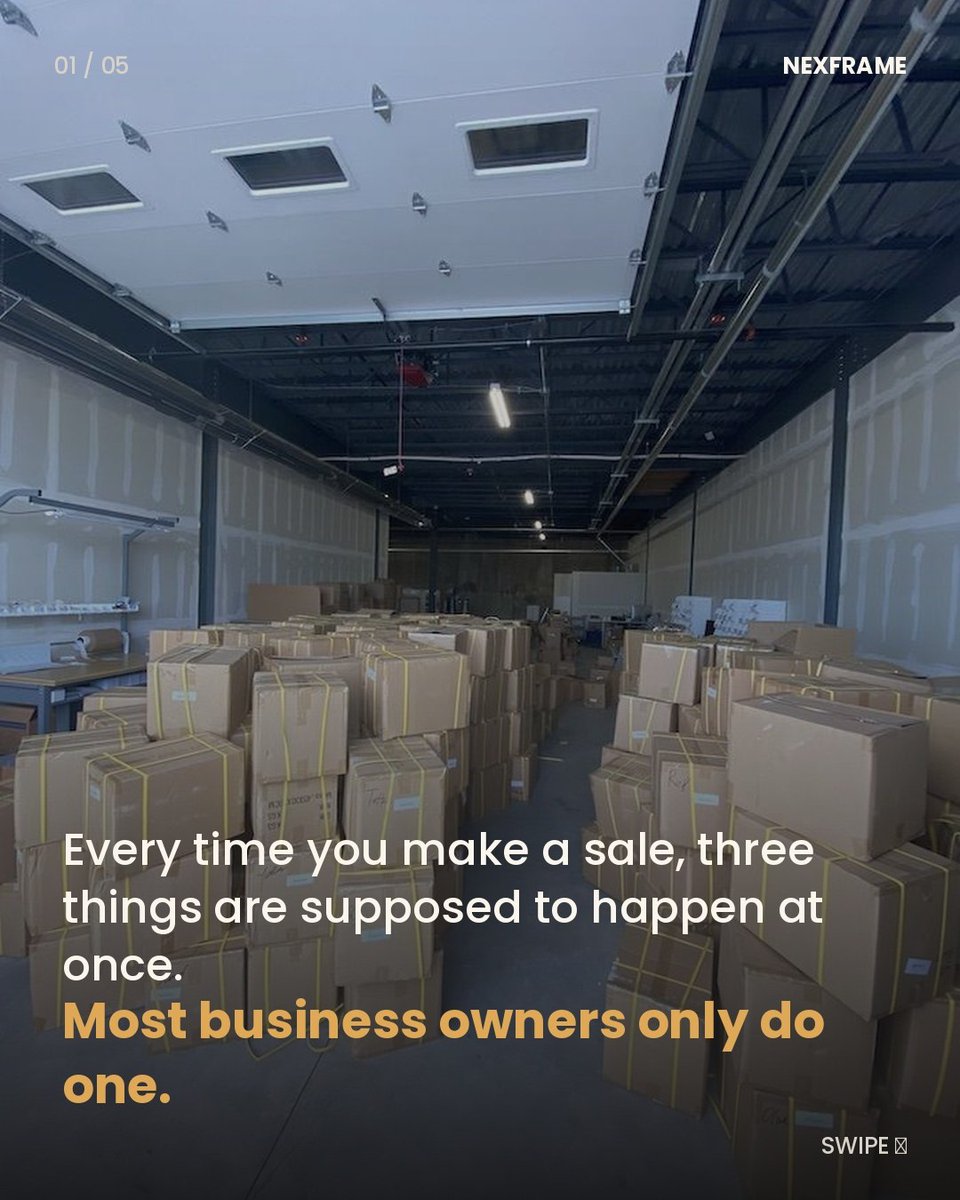 nexframesystems's tweet photo. Every sale is supposed to update three things:  inventory, accounting and payroll 

Most business is only track one that's the gap NexFrame Systems closes 👇🏻 https://t.co/pR0n4AbU9l