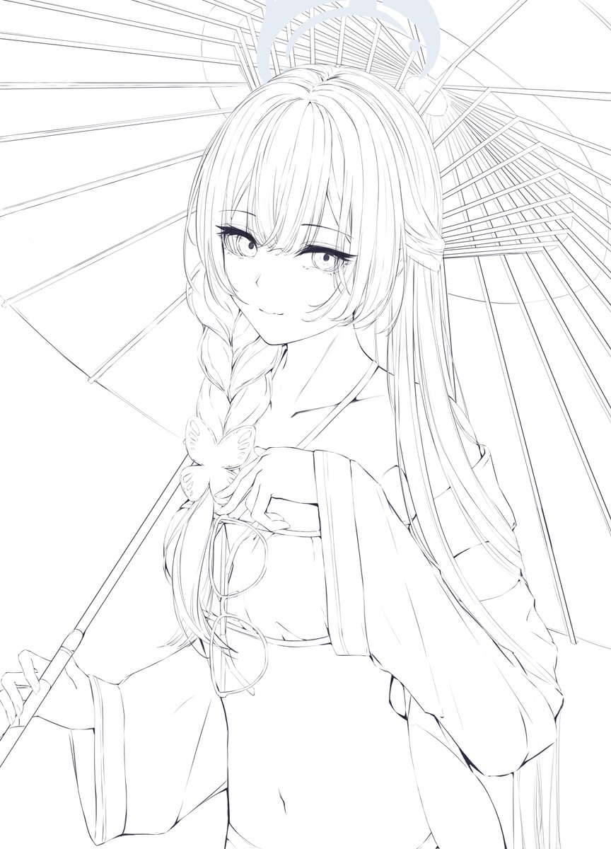 Post by でち公 on X: 次の線画です