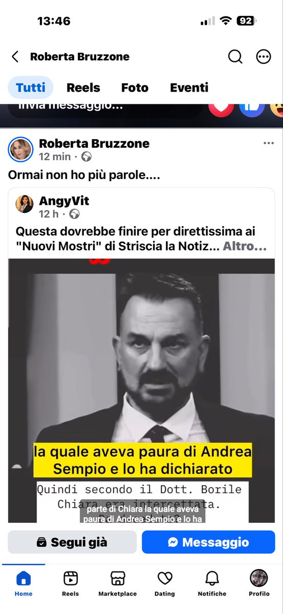 3desueta3's tweet photo. #Garlasco
@bugalalla 
Francesca, tu che hai il contatto, puoi avvisare il Dott. Borile di questo video fake che hanno fatto su di lui? https://t.co/ovXIkOuul5