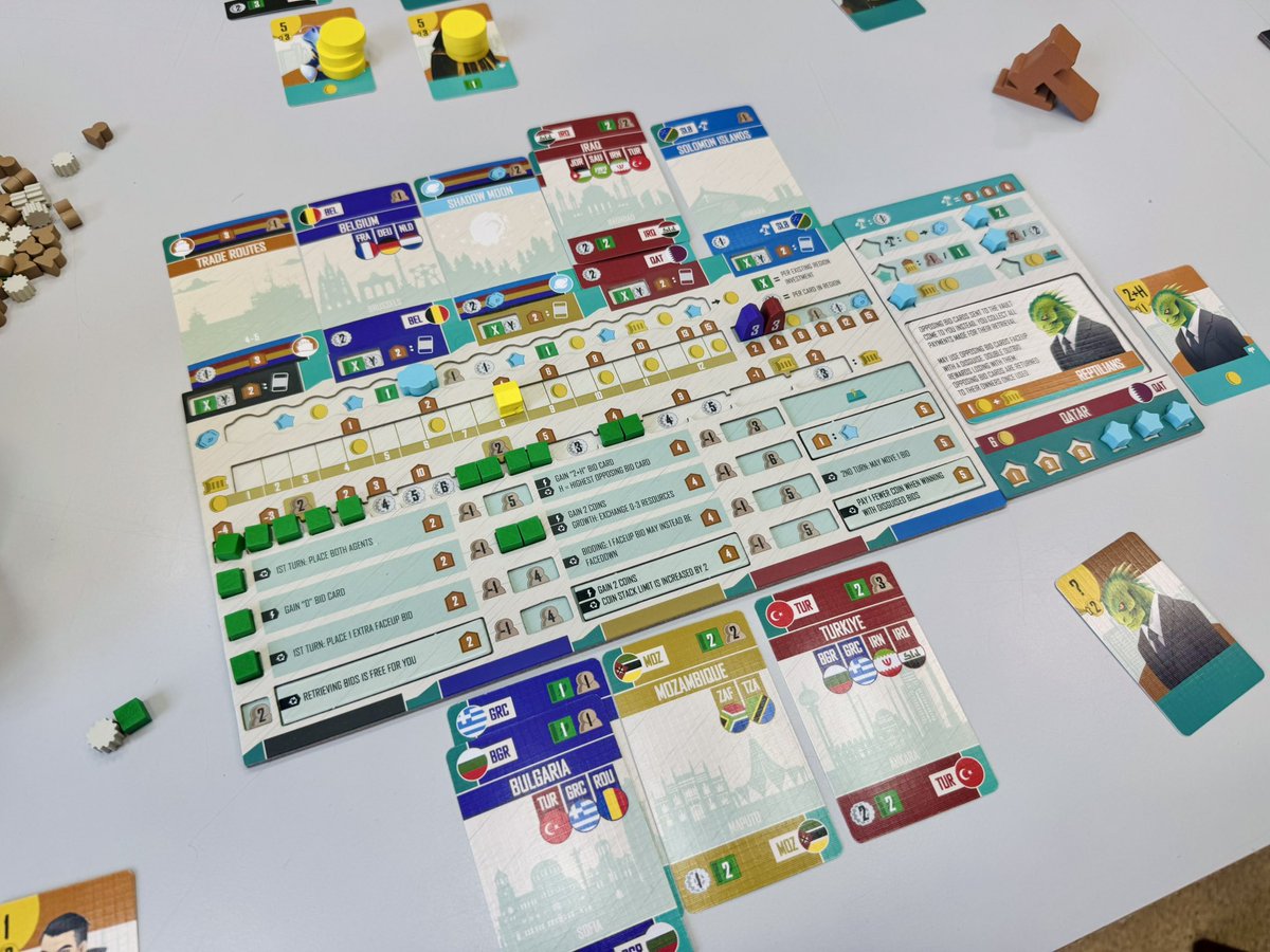 vazkez_javi's tweet photo. Partidaza a 5 para cerrar las #CLBSK al Secret Societies. El juego sigue molando pero igual los Aliens están un poco rotos. Habra que investigar @alspi @san_panete @antonioburgundy https://t.co/p0tlCpvafQ