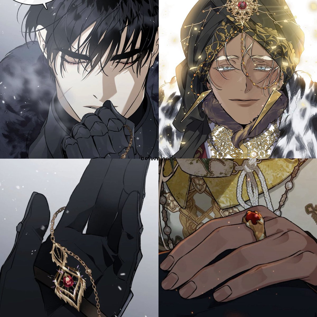 botwnholic's tweet photo. i love that Tei always kept the pendant for 12 long years and Shuraka using gems of the same eye color as his beloved 🥹💗 https://t.co/WytQ8ZR9EE