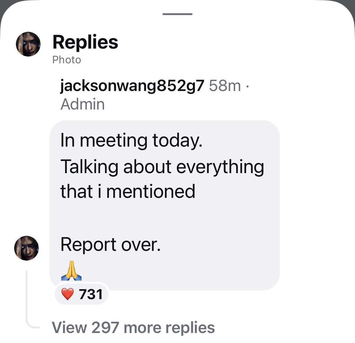 JackieHKGurl328's tweet photo. If global superstar @JacksonWang852 can update us daily, posting a pic then anyone can reply to a text.

If they say they are too busy, you know you are low on the totem pole! We all deserve a #JacksonWang in our lives!!! https://t.co/NjYsdLwn9O