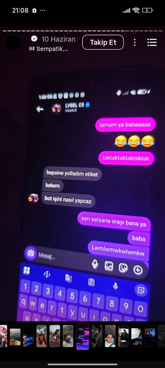 DL4BRN's tweet photo. Bunuda instadan botçu bi hesabın öne çıkanlarından gördüm. https://t.co/cROwVVRC7n