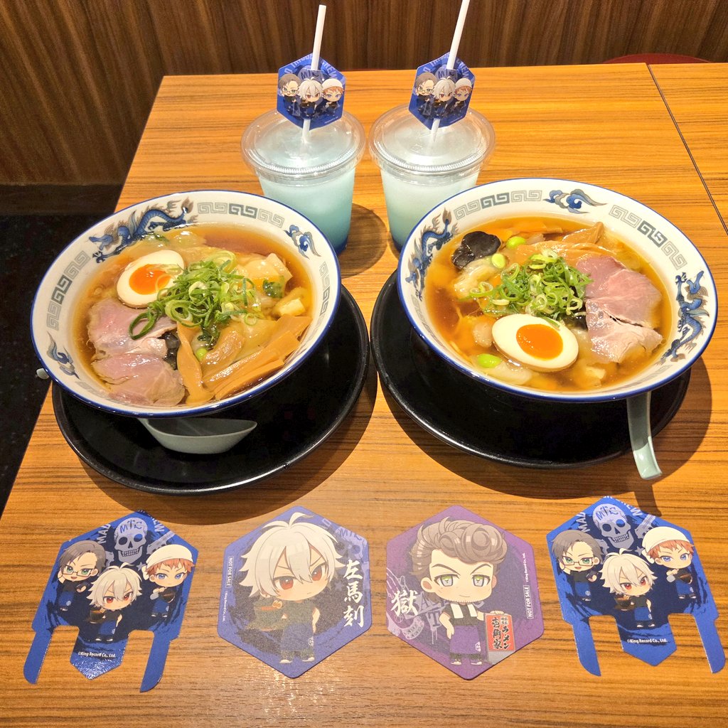kai951418's tweet photo. 地元に🍜コラボ対象店舗あったので、ショコナイさんと🍜→観光→🍜行ってきた！ww
コースターは神引き過ぎて、渡してくれた店員さんに｢ランダムですよね？｣って聞いてしまったww https://t.co/fcVreNPp3B