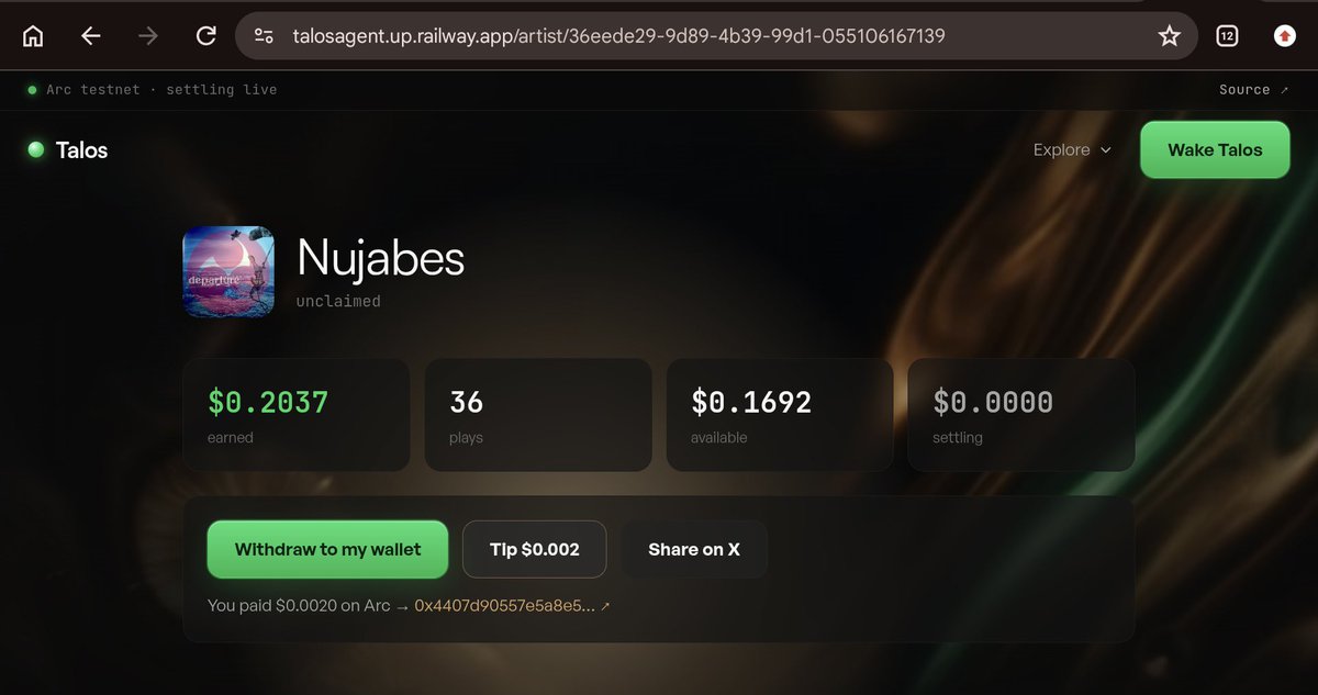 xoxo_jhennipha's tweet photo. So guys, I’ve been testing  @streamTalos ⁠ and I’m honestly impressed. It’s an AI powered music platform that actually pays artists real money per listen. The sound quality is top notch surprised me. It’s definitely feels like a unique kind of streaming experience. https://t.co/H590F3ni8w