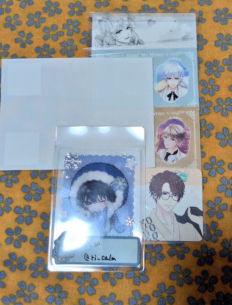 ri_calm's tweet photo. 【譲渡】スタマイ チェキ 過去特典
譲￤画像参照
求￤チェキ各200円,特典各300円程度＋送料
値下げ対応も可能。推しの方にお譲り出来ますと幸いです。 https://t.co/sOr5XZJTo2