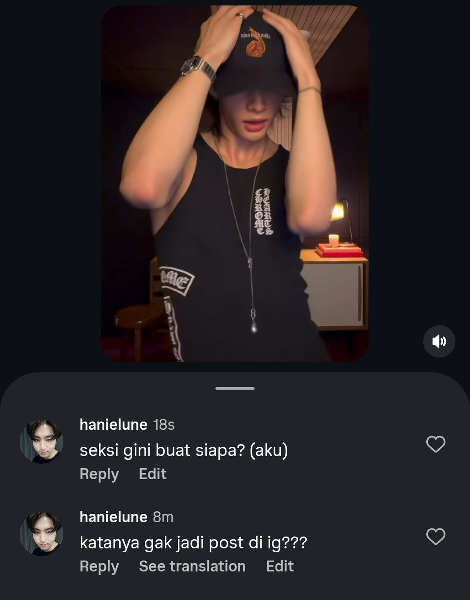 hanievol's tweet photo. aku komen di ig kan, mau ala-ala fans halu gitu. pas aku baca ulang.... 

MALAH KAYAK AU HYUNSUNG https://t.co/bgwzk4Rk5o