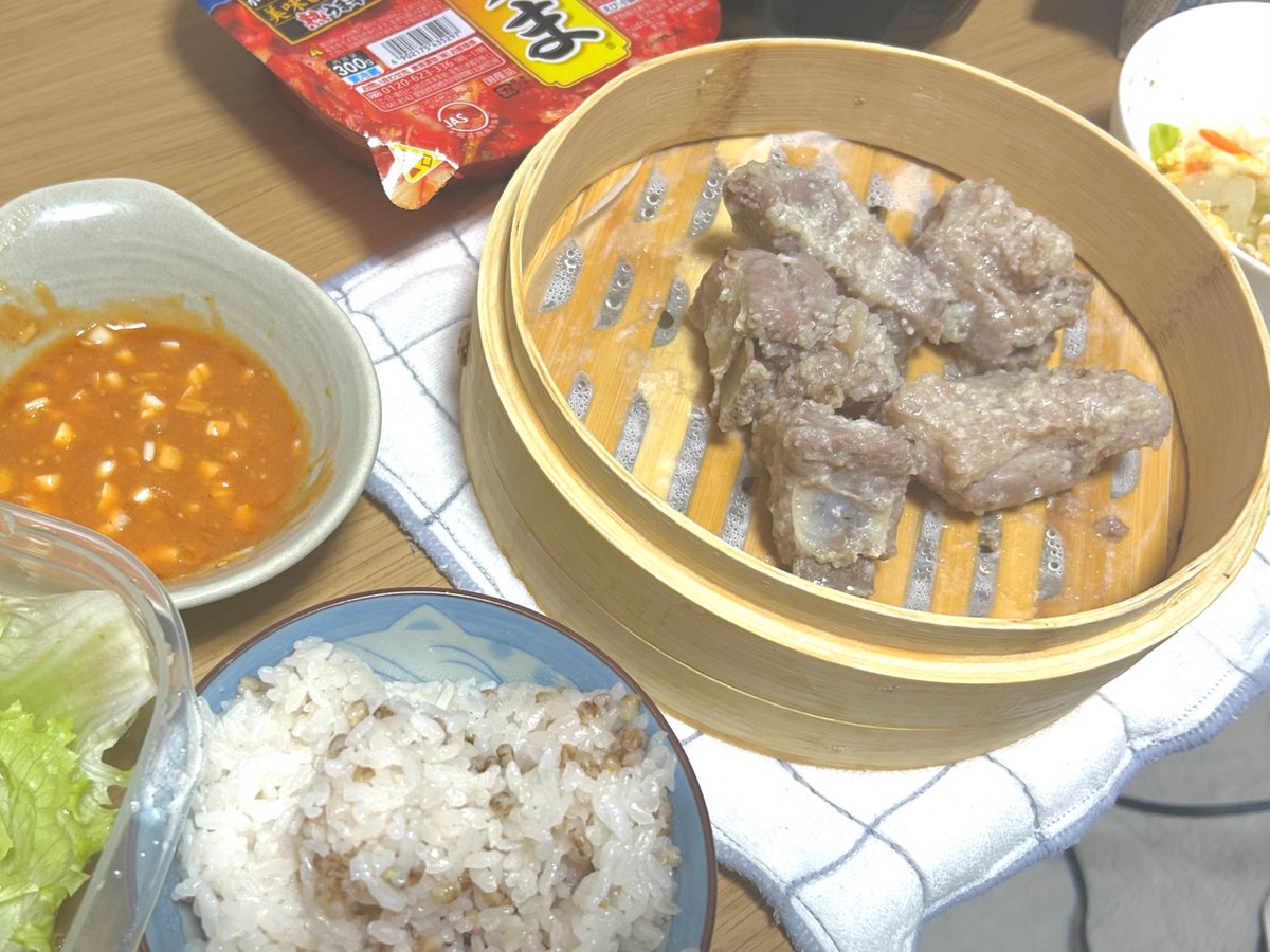 Ane3_kp's tweet photo. 最近、せいろが楽しい https://t.co/zD3GXK2n4m