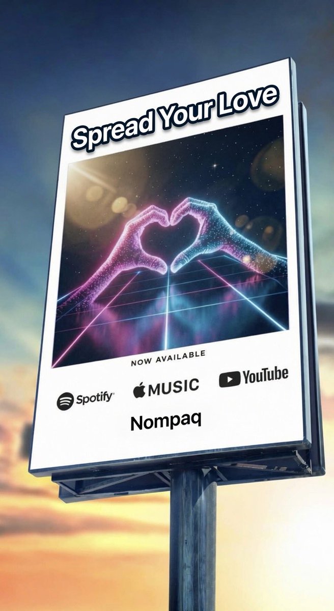 Nompaq777's tweet photo. After so much work, I am very glad about my new release! Check it out now on every music streaming services. https://t.co/V6RqbtpfQ8