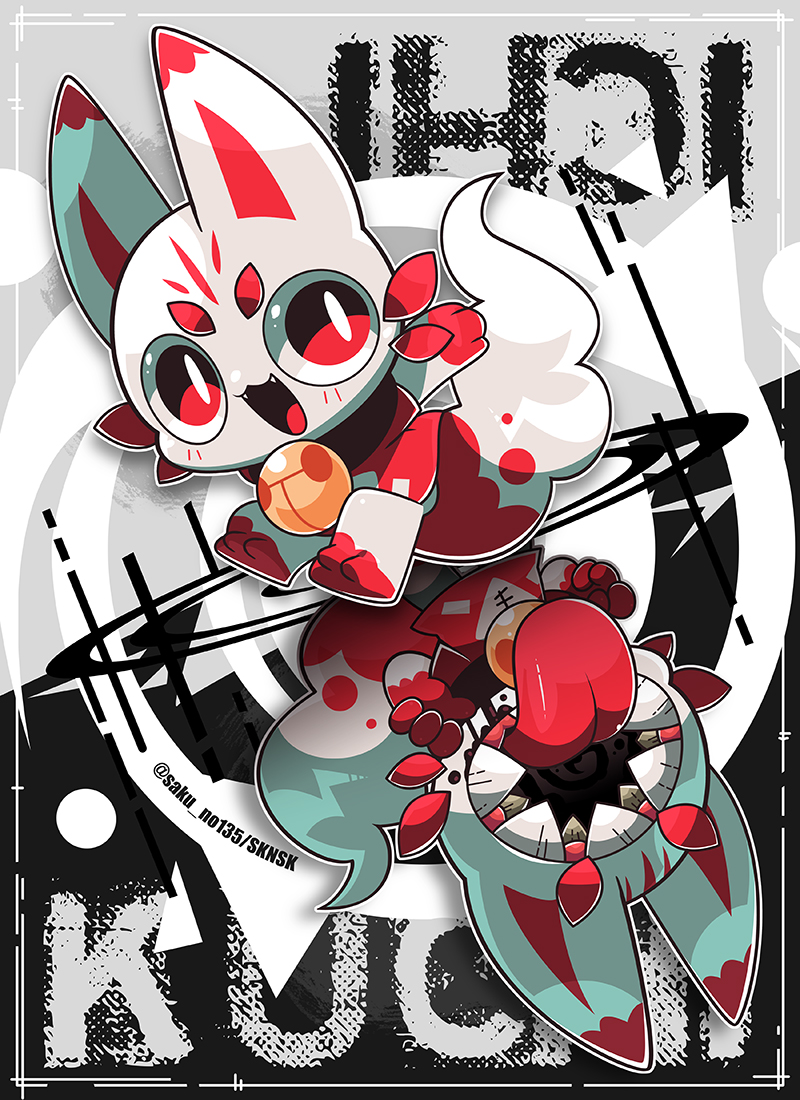 saku_no135's tweet photo. My OC Follower🦊🙏

#cultofthelambfanart https://t.co/DmlS7NEGLP