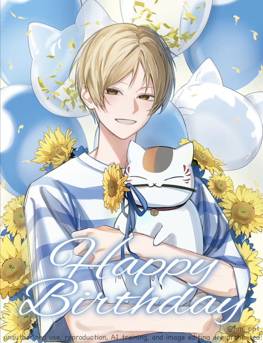 hm_ppt's tweet photo. 遅ればせながらおめでとうございます🎊🎈
#夏目貴志生誕祭2026
#夏目貴志誕生祭2026 https://t.co/oCIY61PeA2