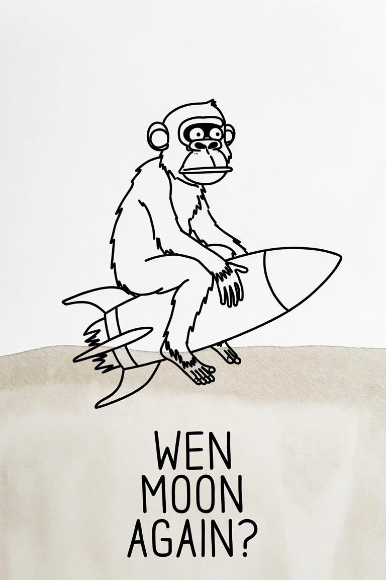 whenmoonagain's tweet photo. 🚀 WenMoonAgain Launch Preview 🚀

NAME: WenMoonAgain
TICKER: $WMA

DESCRIPTION:
moon happened once… we blinked… now we’re back again 🐒 🚀

TELEGRAM: https://t.co/kAJkQclXiT
X (Twitter): https://t.co/DxvDDdviyl

#wenmoon #memcoin #crypto https://t.co/zdS1zDXhG4