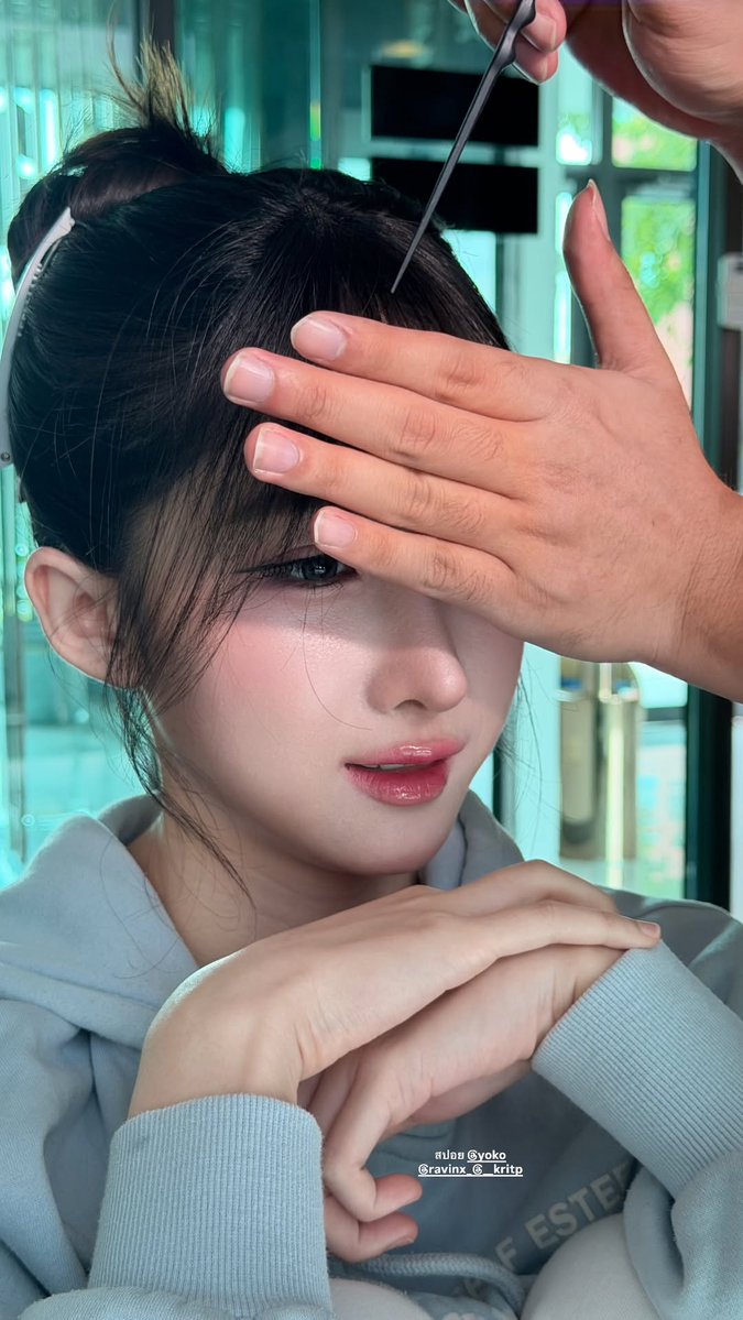 kanas_123's tweet photo. The Pre-event glow-up.✨ Capturing the moment with the perfect filter—I love the colors in these pics. She’s giving total doll energy.🤍

[IG update by thanatop.makeupb]
https://t.co/l4DuFPlKz6

#YokoApasra #โยโกะอาภัสรา https://t.co/rPLQwbGdfq
