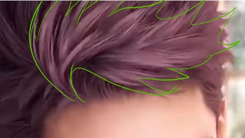 Fayumerii's tweet photo. Nothing....just crying at how if you shape block his hair, it resembles a Wolftail 
I love his design so much TT a TT
#BringValkoBack #KeepValkoAlive #Valko https://t.co/ArKdmjn9wK