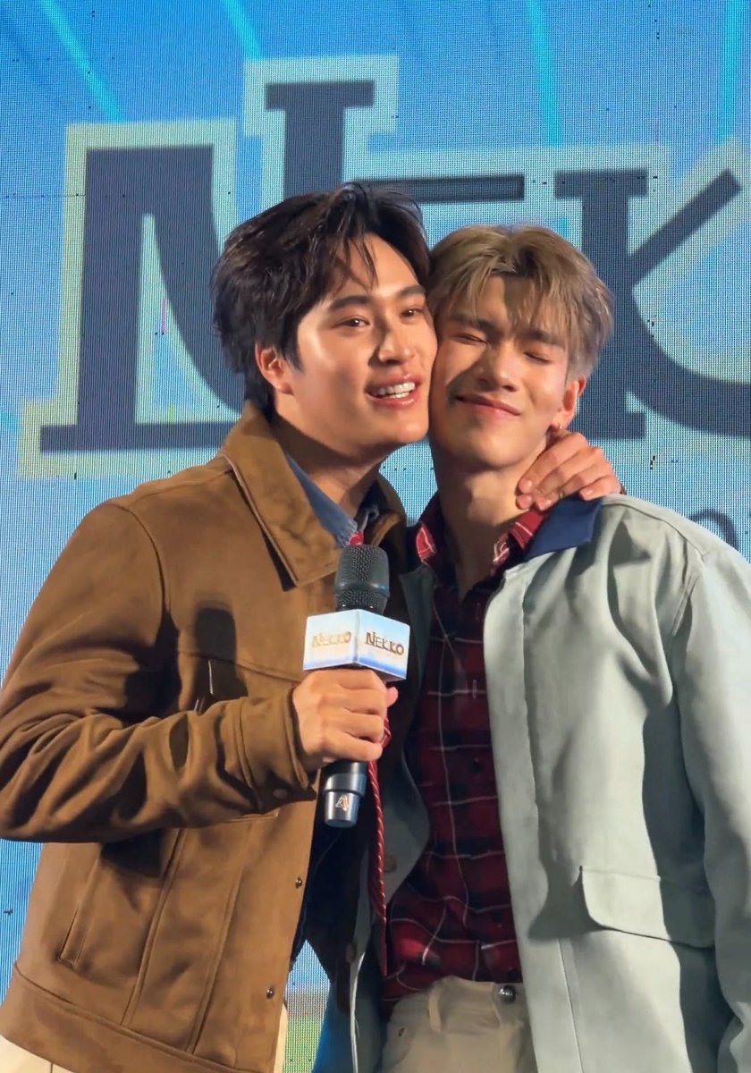 EynZNN's tweet photo. so cuteeee🫠

#NEKKOxGeminiFourthม่วนคักที่ขอนแก่น
#GeminiFourth https://t.co/Jotw5eEYMo