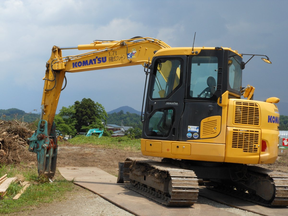 crane7540's tweet photo. コマツ　PC78US https://t.co/ObLhUJNFvY